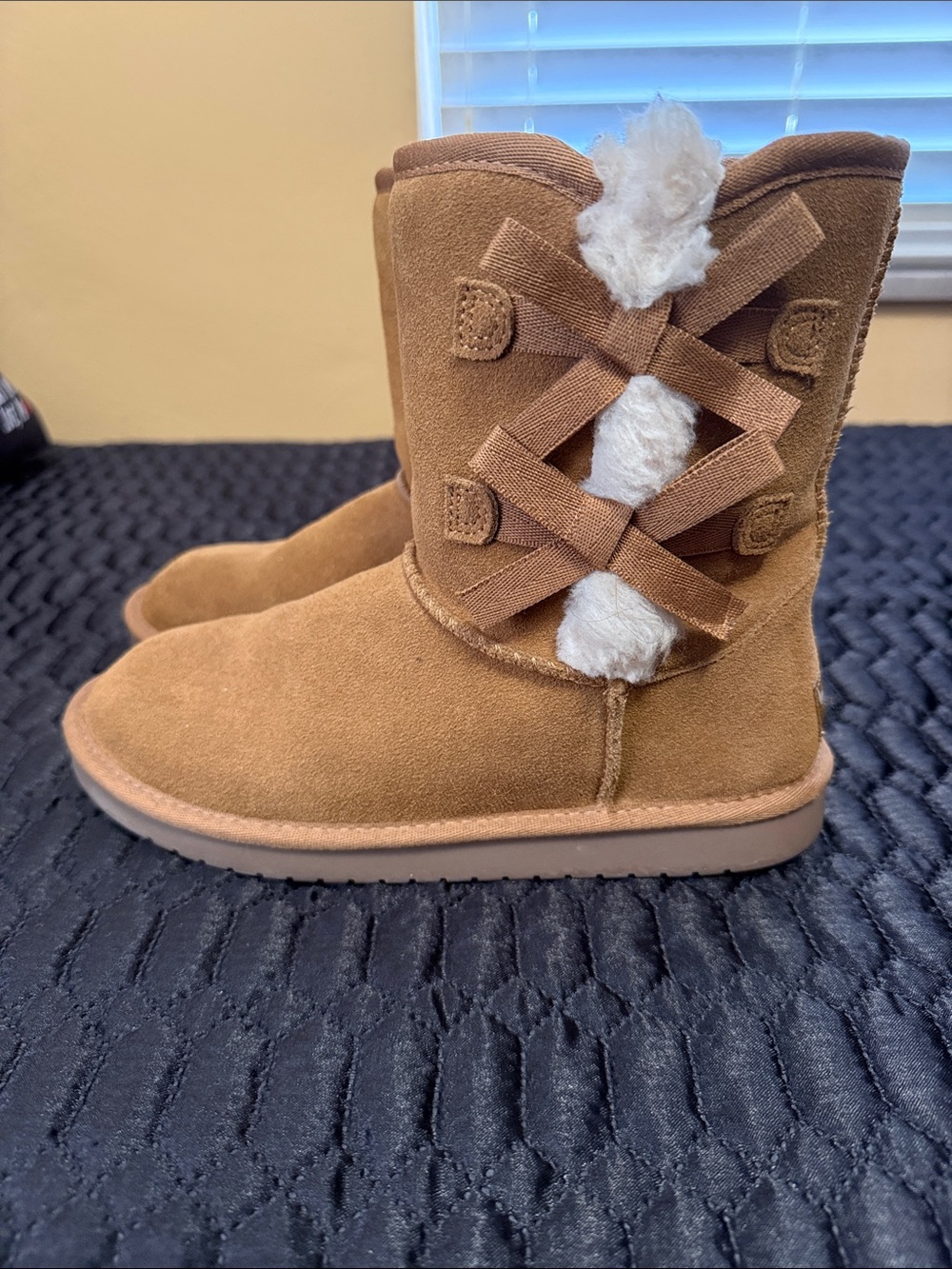 Koolaburra by Ugg Kids Bow Accent Boots